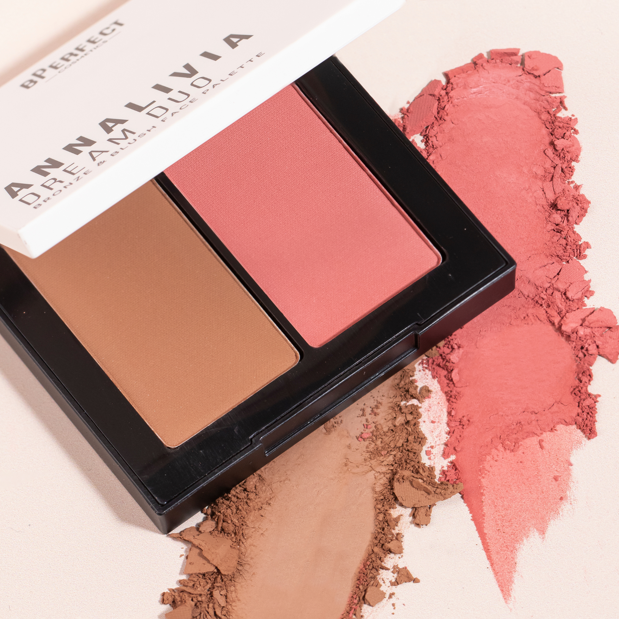 BPerfect x Annalivia Dream Duo palette teint 12g mat