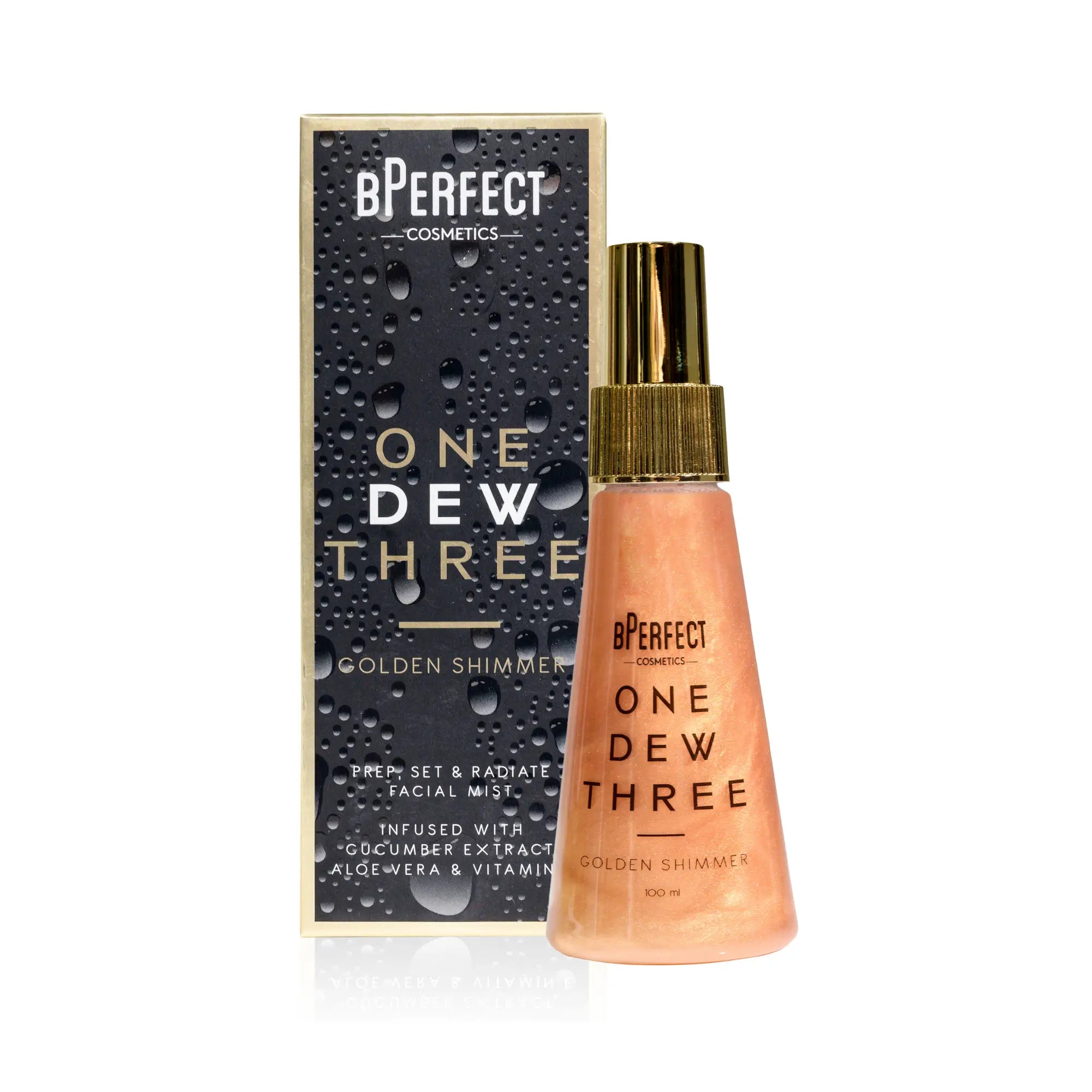 Be Perfect One Dew Three spray fixateur doré 100 ml