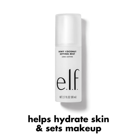 E.L.F. Face Dewy Coconut Setting Mist brume fixatrice coco tenue