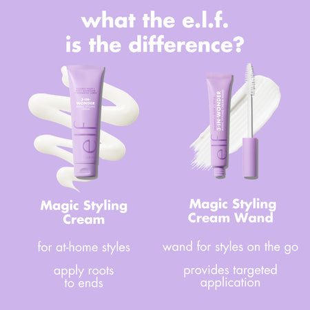 E.L.F. Hair 3-in-Wonder Stick Crème Coiffante Anti-Frisottis