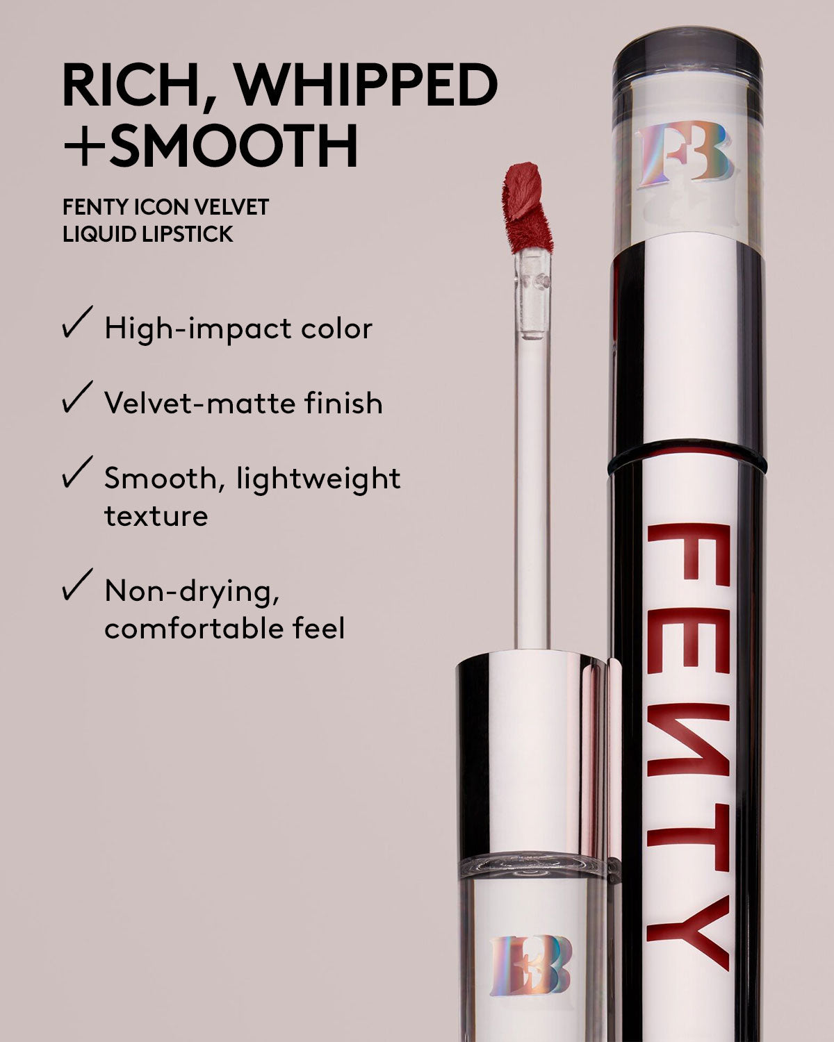 Fenty Beauty Fenty Icon rouge lèvres Truth Fairy mat 5,5g