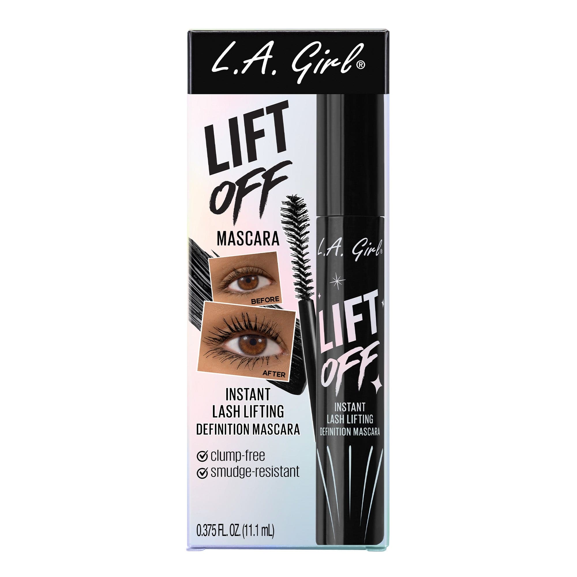 L.A. Girl Mascara Lift Off GMS662 Super Black volume