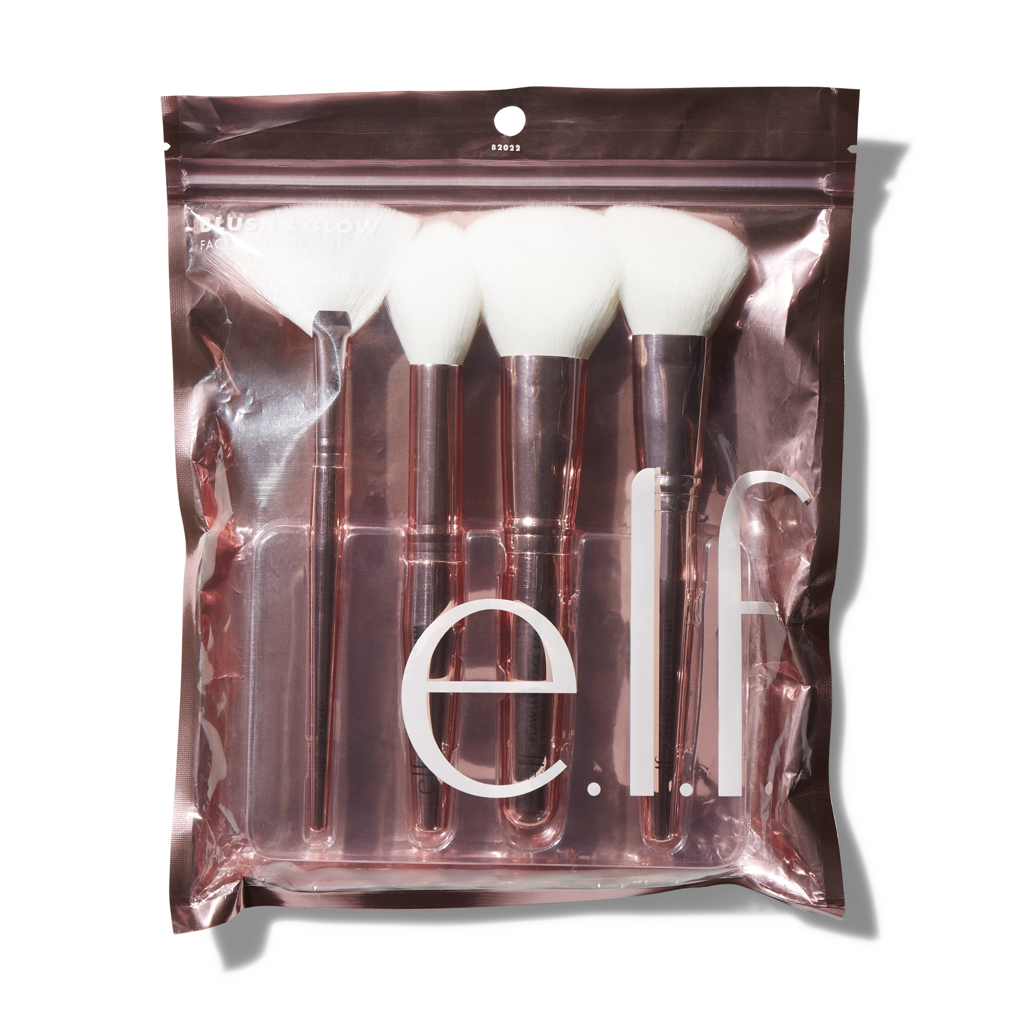 E.L.F. Blush Bronzer Highlighter Brush Set 3 pinceaux