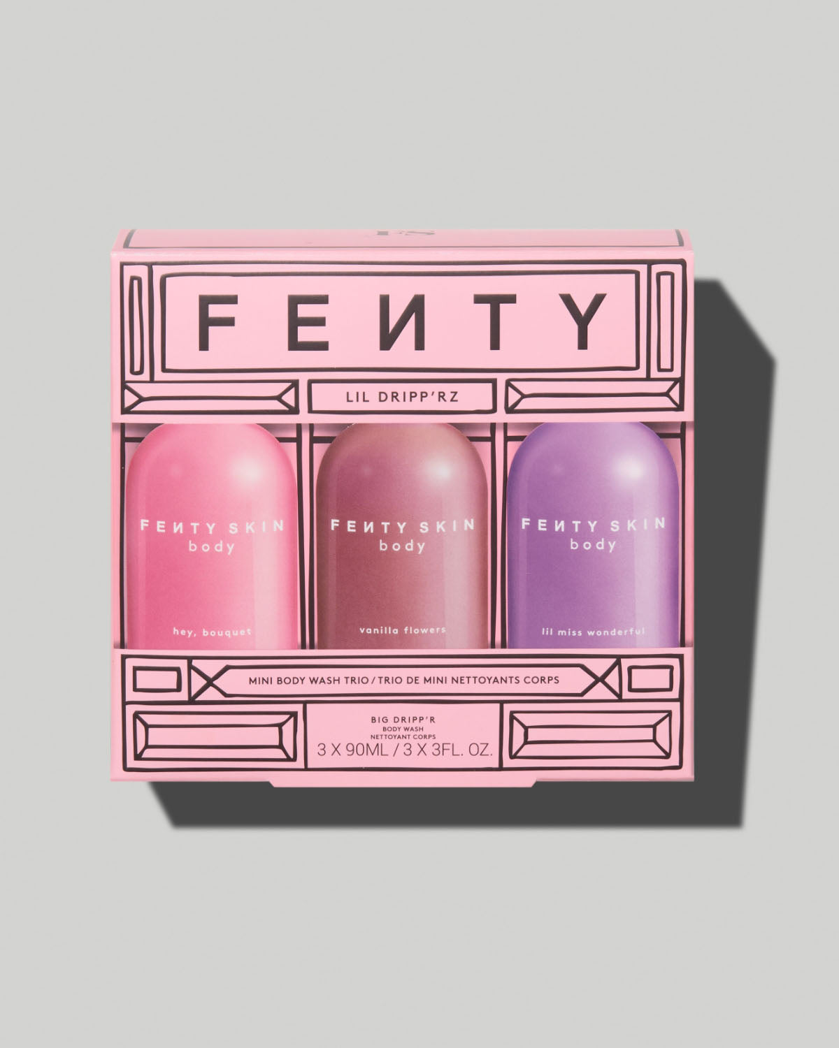 Fenty Beauty Lil Dripp'rz Trio Mini Gel Douche Parfumé