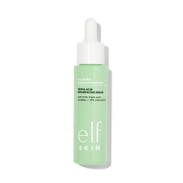e.l.f. Blemish Breakthrough Sérum Triple Acide Nuit Niacinamide