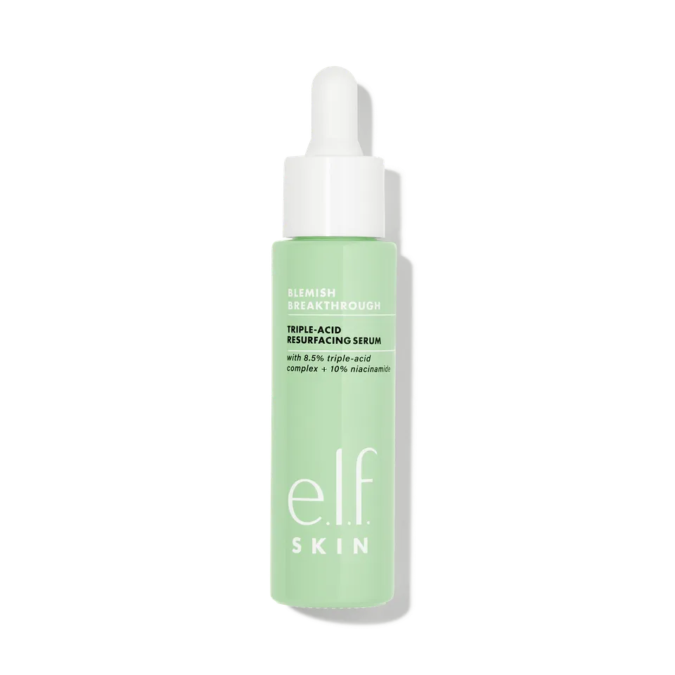 e.l.f. Blemish Breakthrough Sérum Triple Acide Nuit Niacinamide