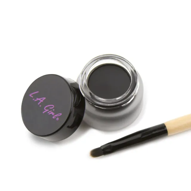 L.A. Girl Gel Liner Kit eyeliner gel GEL722 Very Black mat