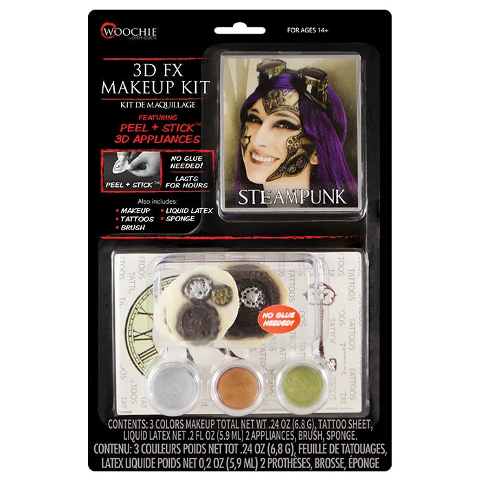 Cinema Secrets Woochie Peel & Stick kit steampunk 3D FX