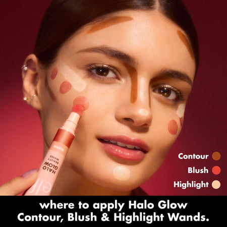 E.L.F Halo Glow Liquid Contour Wand sculptant lumineux