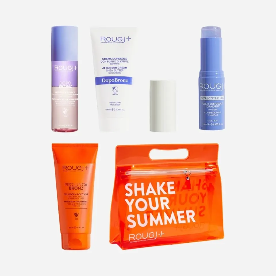 Etoile Set Après-Soleil essentielles after sun bronzage prolongé pochette