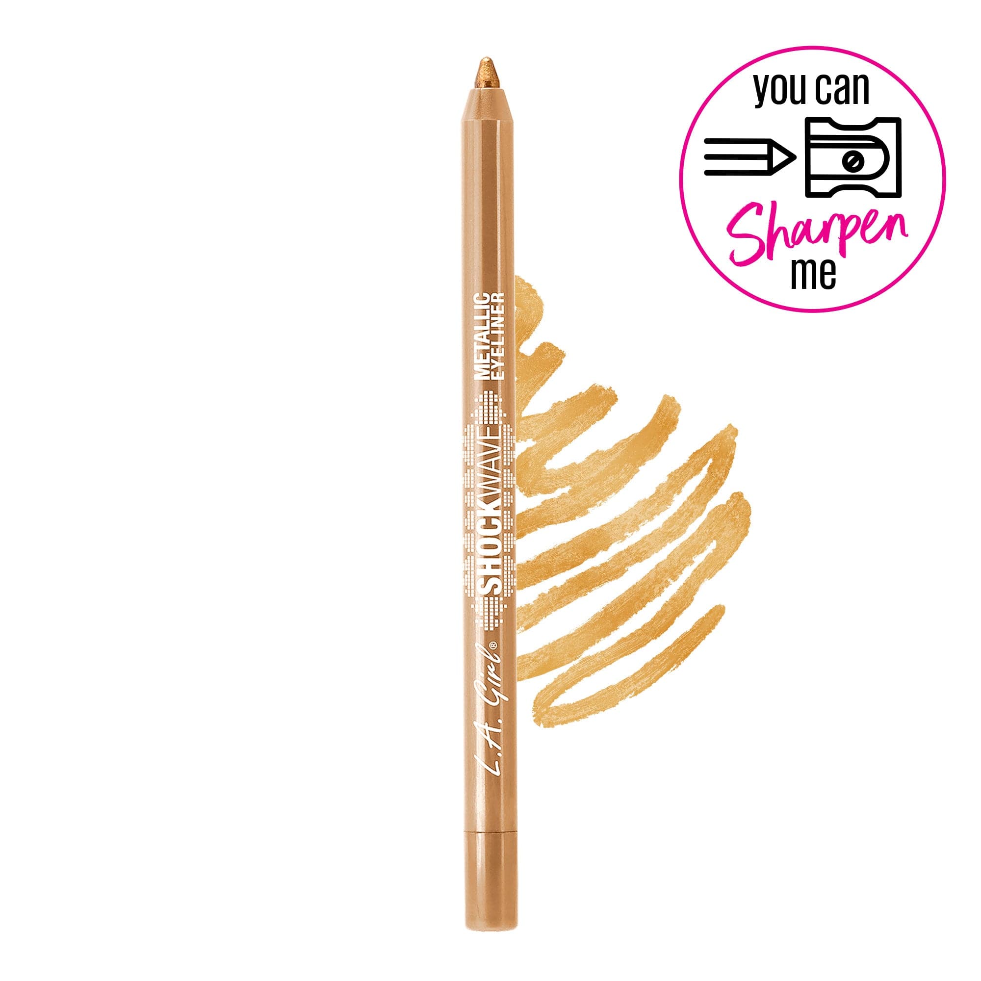 L.A. Girl Shockwave Crayon Eyeliner GP735 Electric tenue 16h