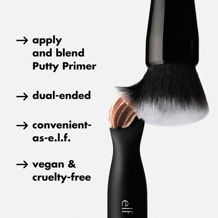 E.L.F Putty Primer Brush pinceau teint double embout spatule
