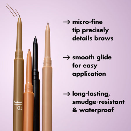 e.l.f. Micro-Fine Brow Pencil crayon sourcils blond waterproof