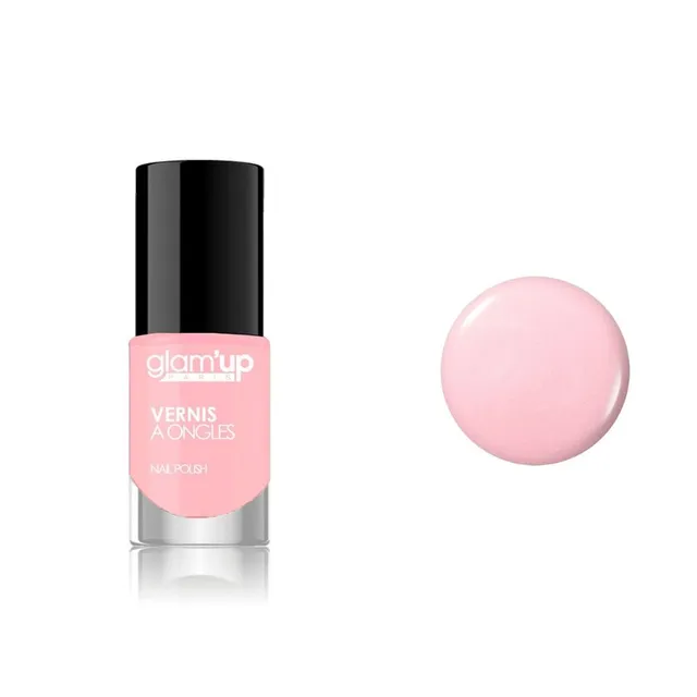 GLAM'UP Les Ongles Vernis Beige Rose Naturel longue tenue