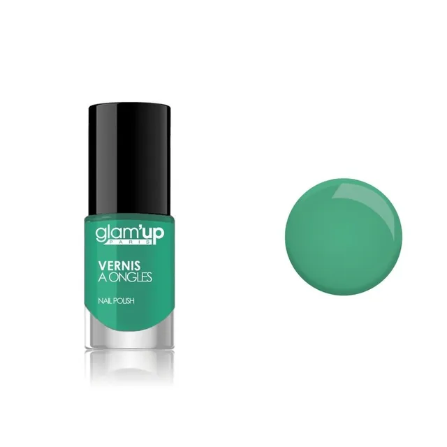 GLAM'UP Les Ongles Vernis à Ongles Vert d'eau longue tenue