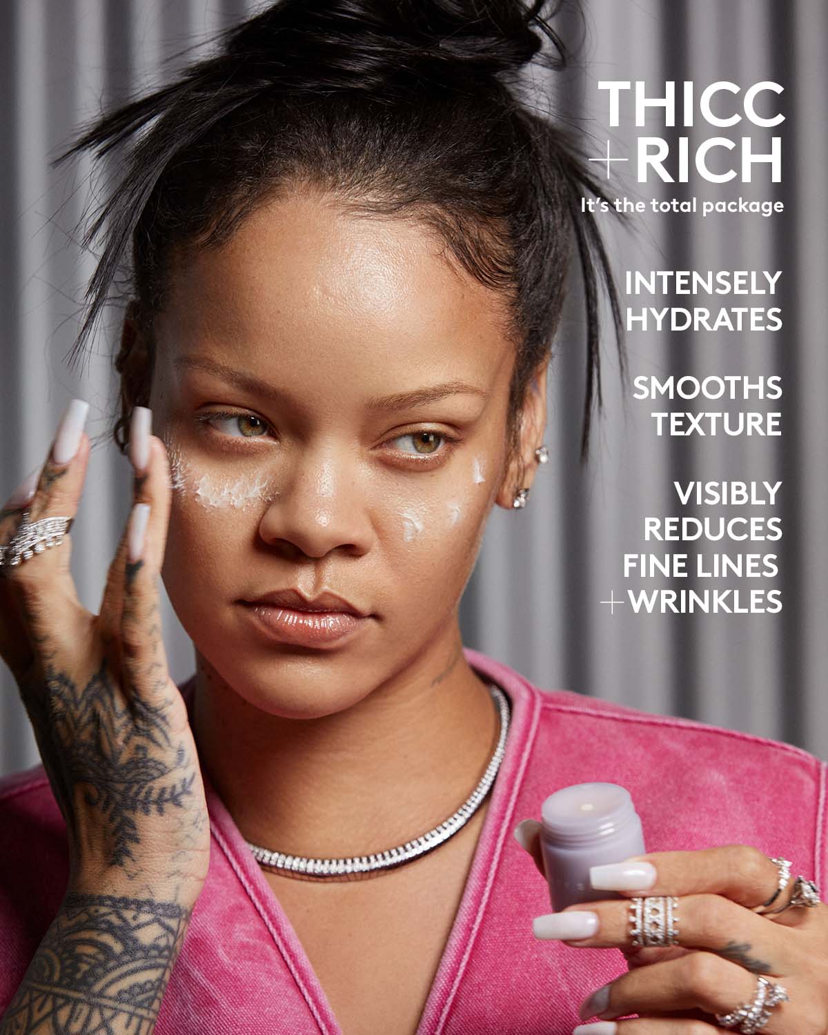 Fenty Skin Thicc N Smooth crème yeux 15 ml peptides