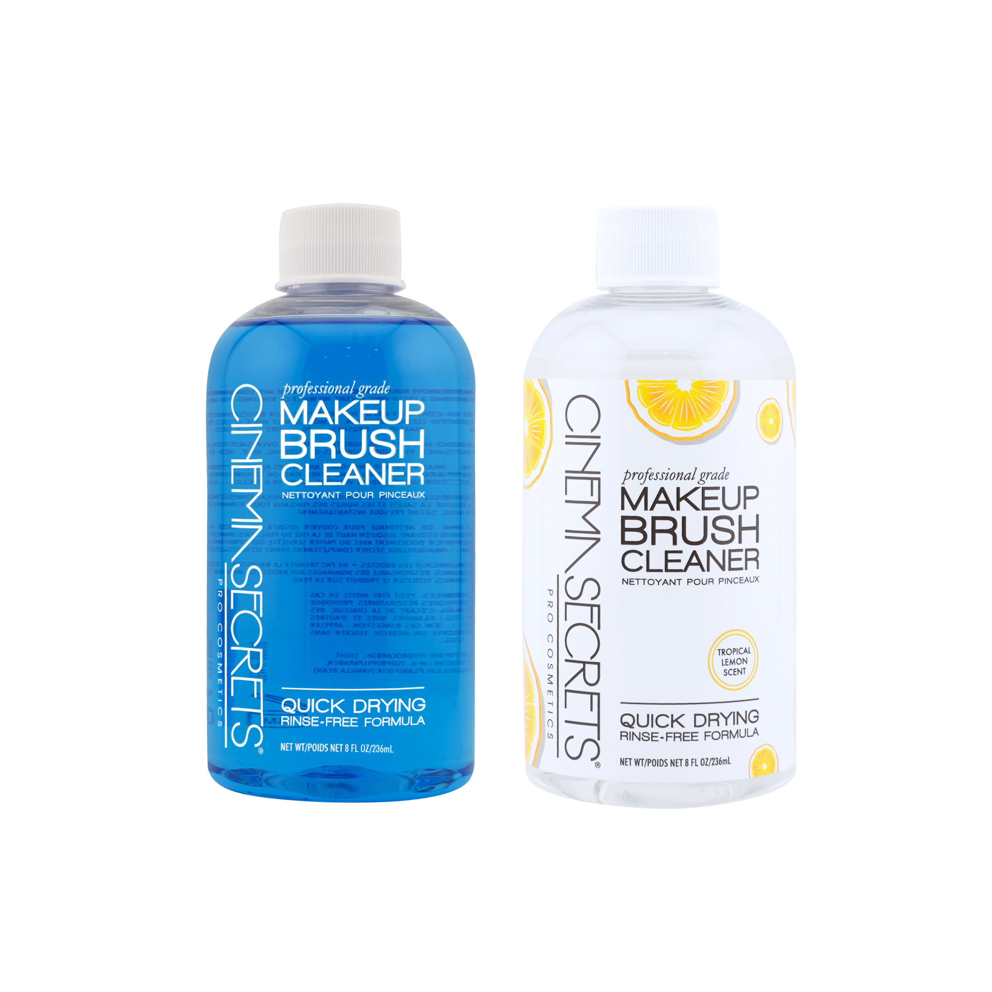 Cinema Secrets Brush Cleaners nettoyant pinceaux vanille citron 2x8oz