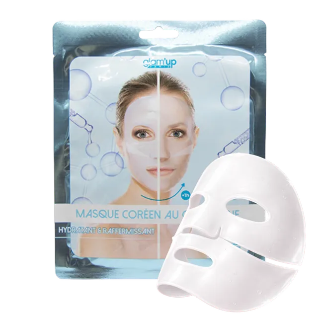 Glam'Up Skincare Masque Coréen au Collagène hydrogel hydratant