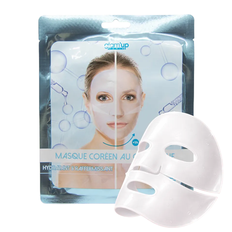 Glam'Up Skincare Masque Coréen au Collagène hydrogel hydratant
