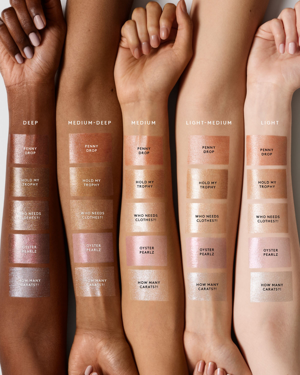 Fenty Beauty Body Lava enlumineur corps Penny Drop 90 mL