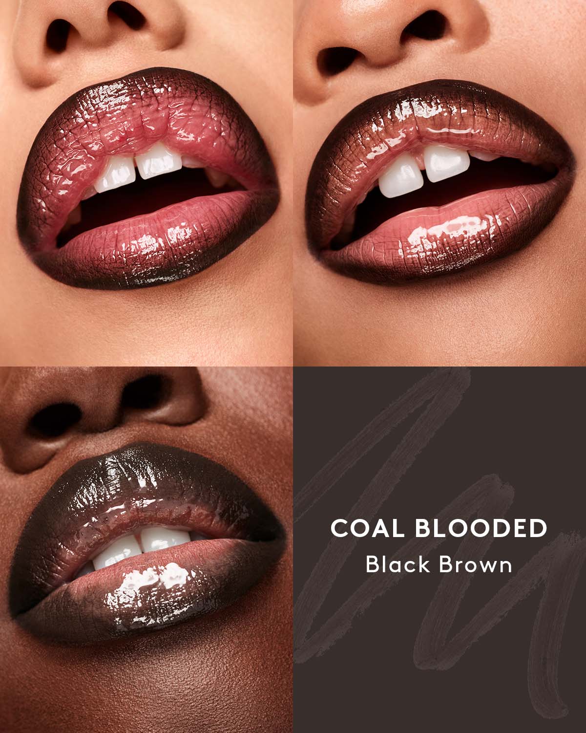 Fenty Beauty Trace'd Out crayon lèvres Coal Blooded tenue 8h