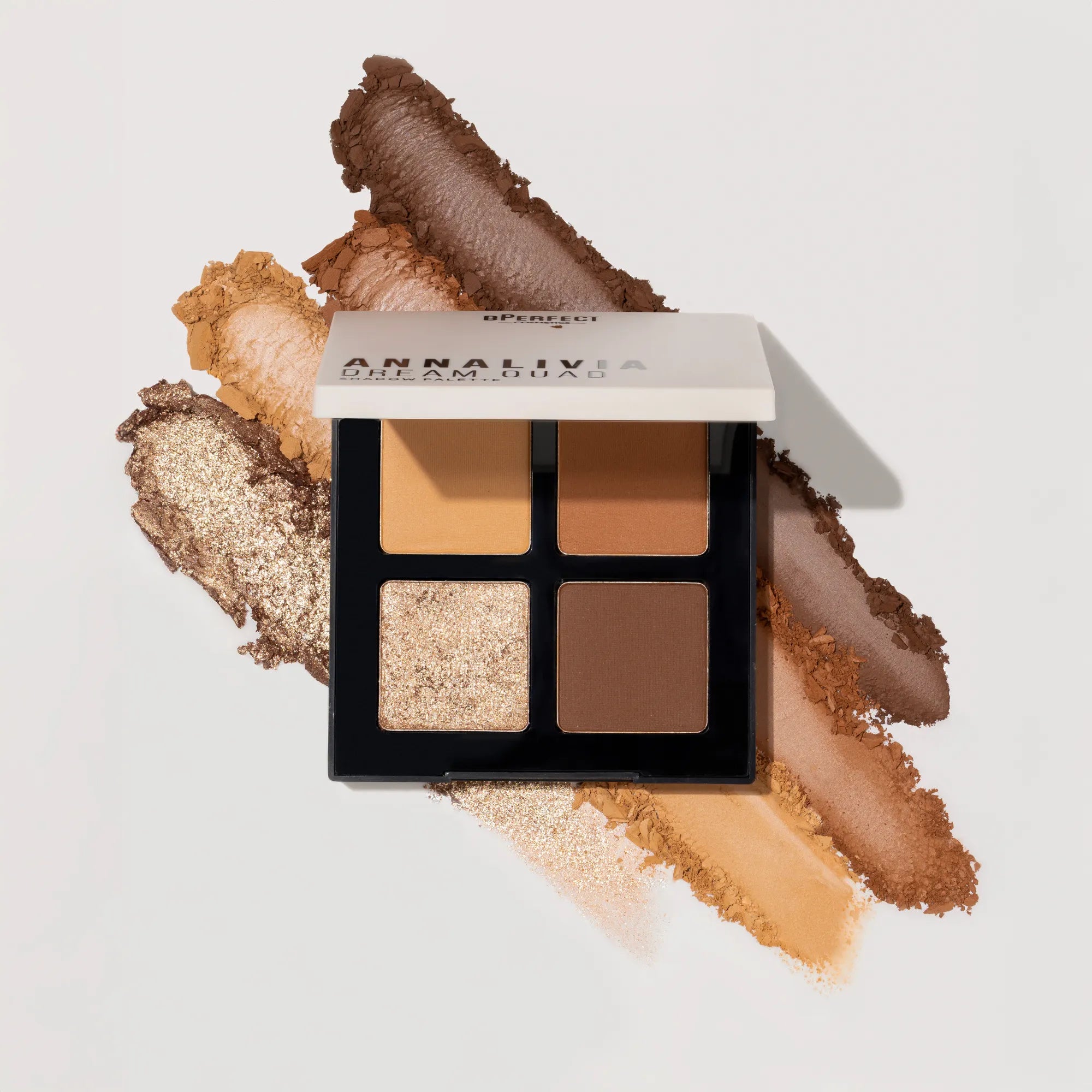 BPerfect x Annalivia Dream Quad palette fards paupières 6g 3 mats
