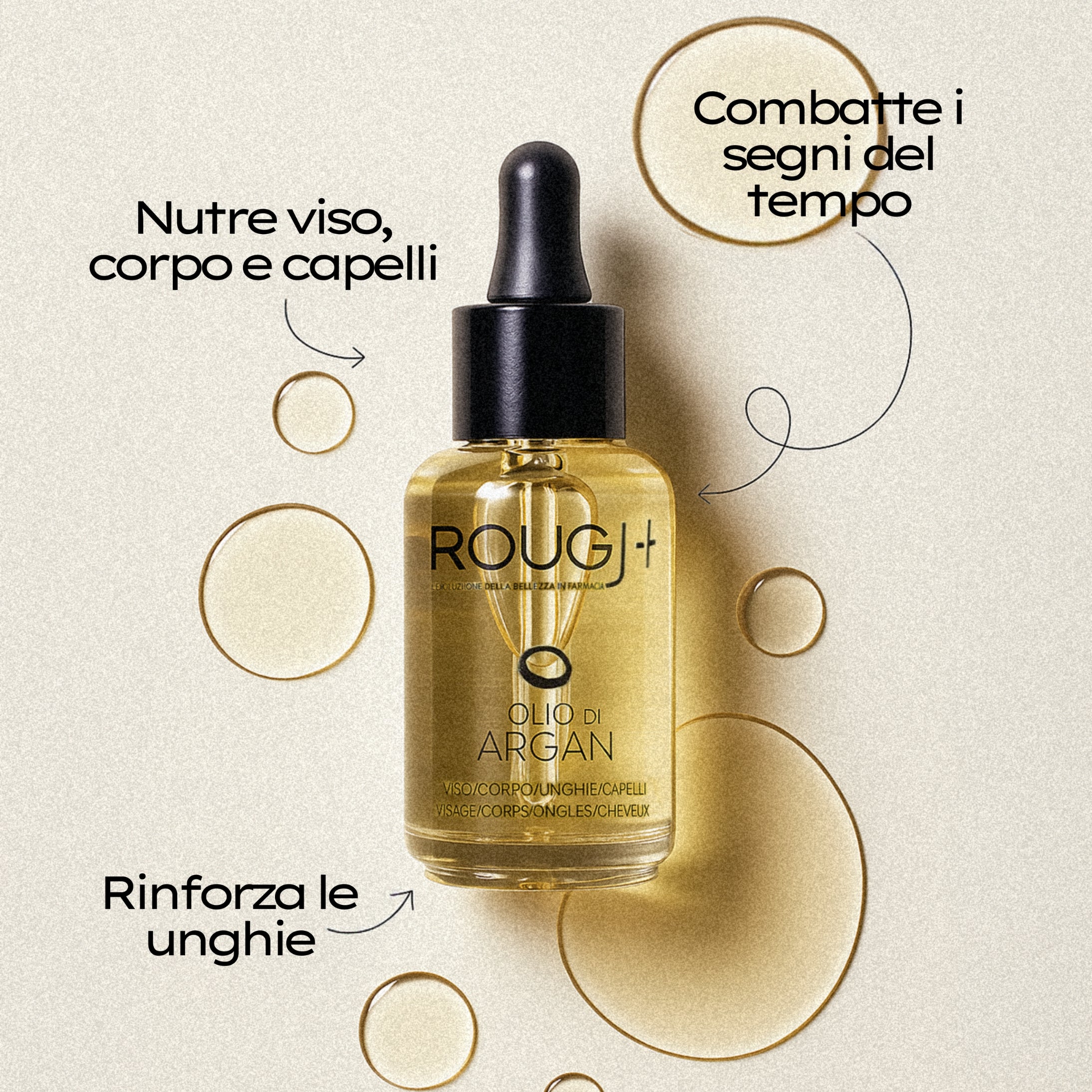 Etoile by Rougj Corps Huile d'Argan 30 ml visage cheveux