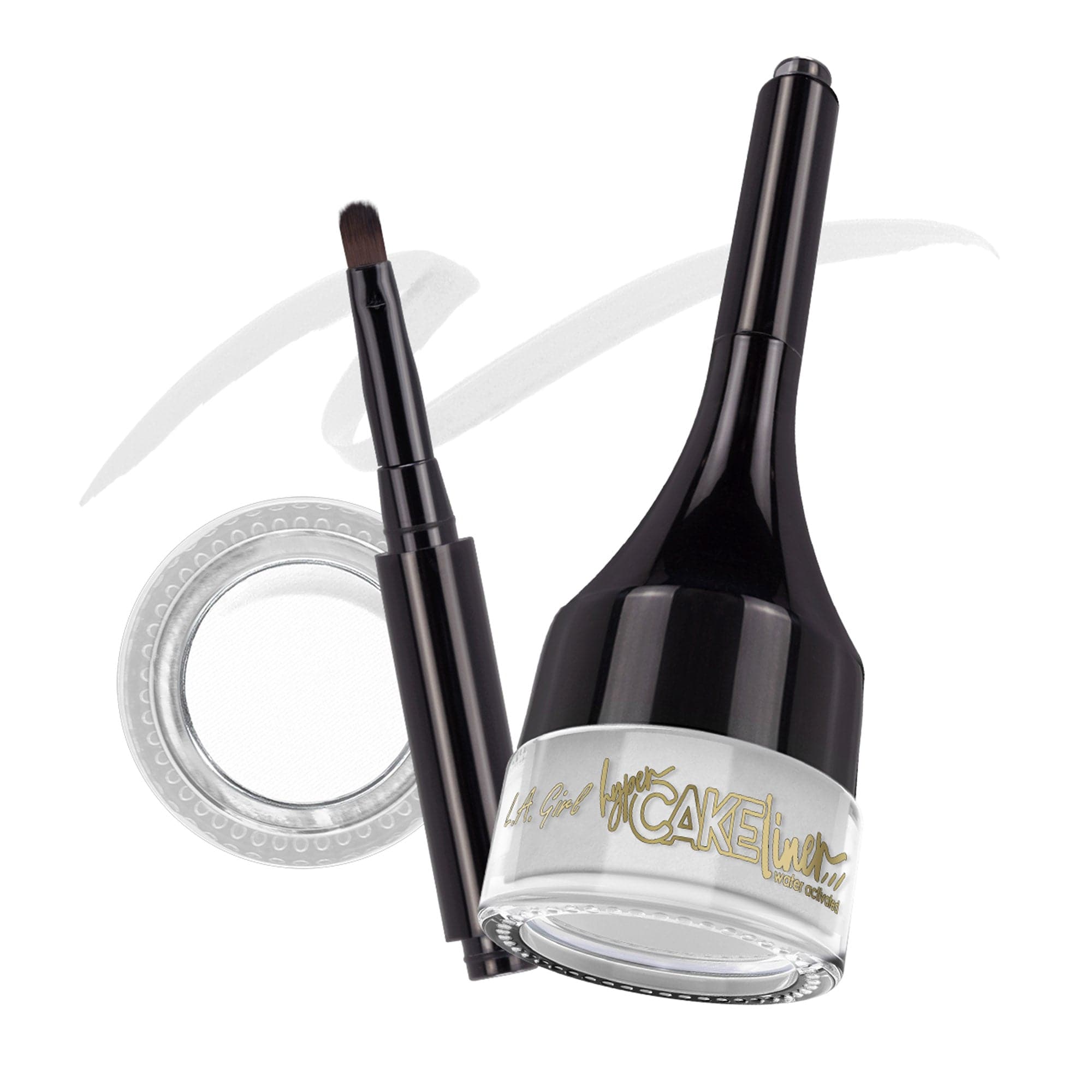 L.A. Girl Eyeliner Hyper Cake liner yeux Smoked Out Black GPP21
