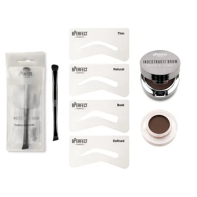 Be Perfect Indestructi'Brow kit sourcils Brown pommade poudre