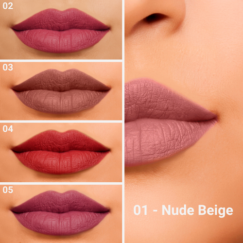Etoile Crayon lèvres waterproof 01 Nude Beige longue tenue