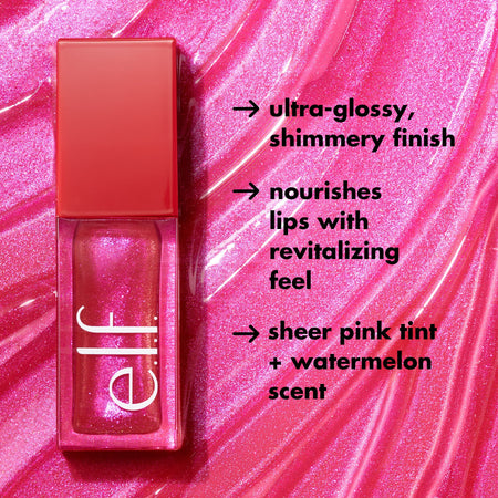 E.L.F. Jelly Pop Huile à Lèvres Pastèque Rose