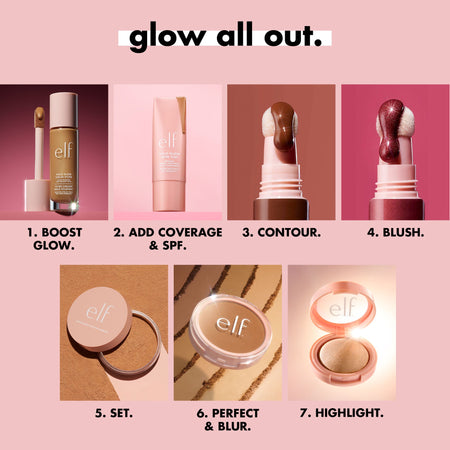 E.L.F. Halo Glow poudre libre fixante éclat naturel
