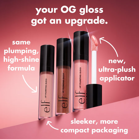 e.l.f. Lip Plumping Gloss repulpant transparent