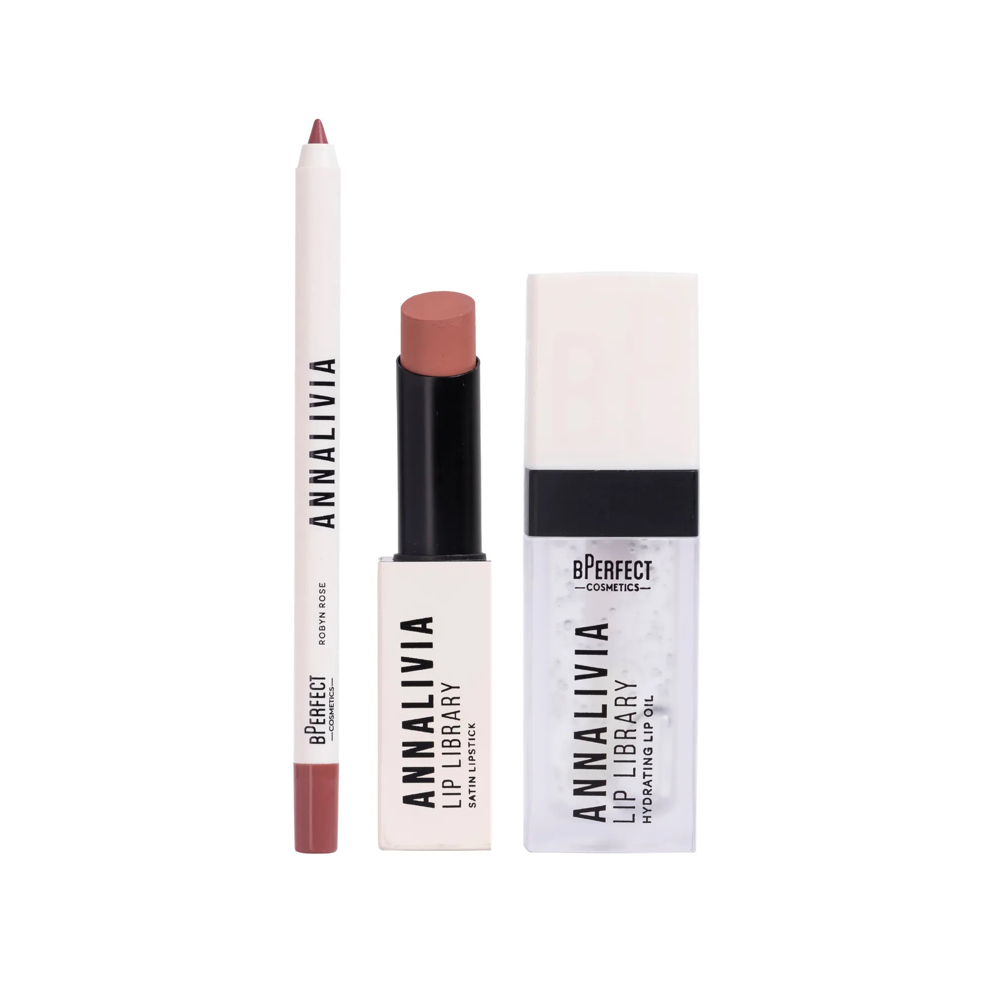 BPerfect x Annalivia Lip Library Trio kit lèvres Baby Boo 3 pièces