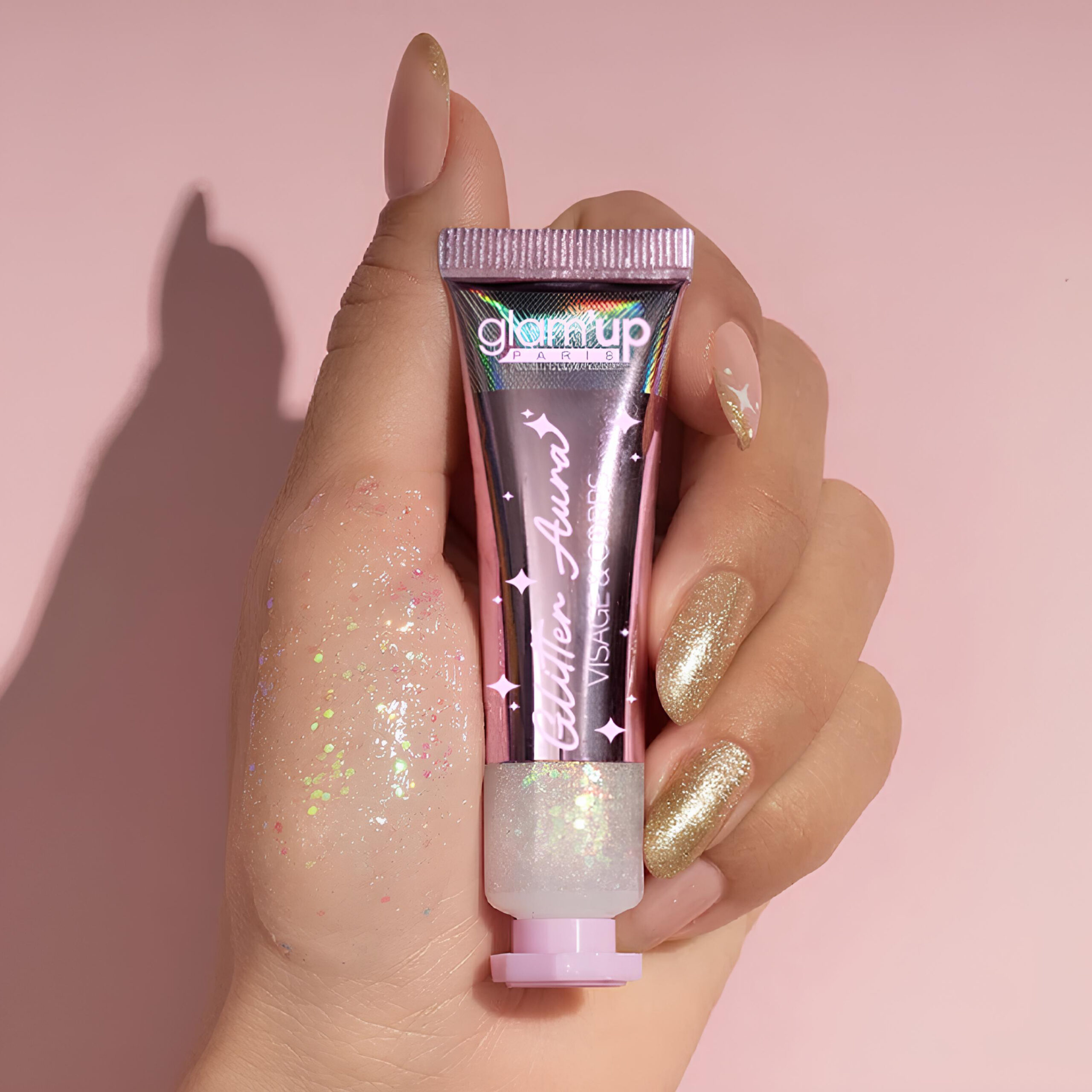 GLAM'UP Le Teint Gel Paillettes Glitter Aura N°1 Glow