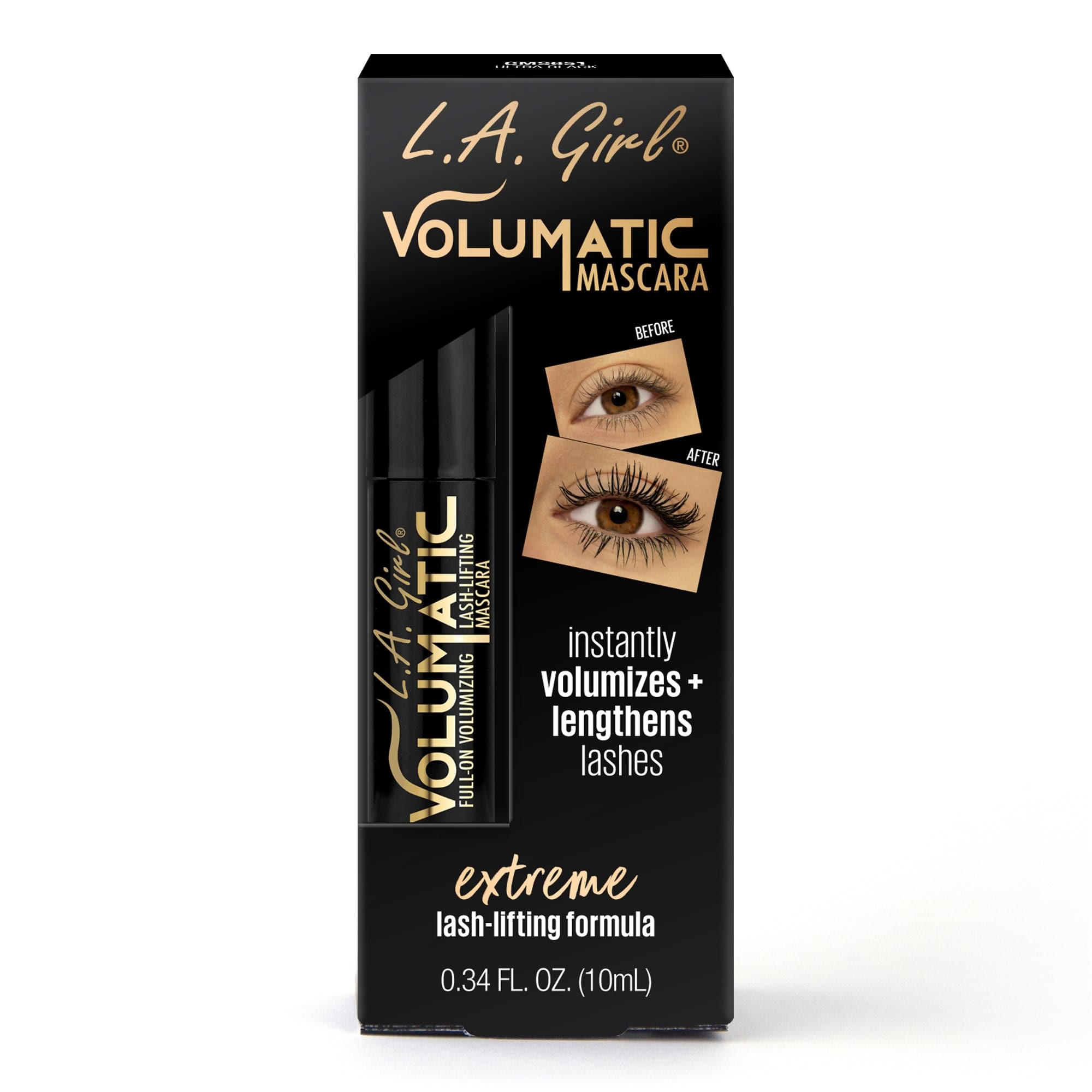 L.A. Girl Volumatic mascara GMS651 Ultra Black volume
