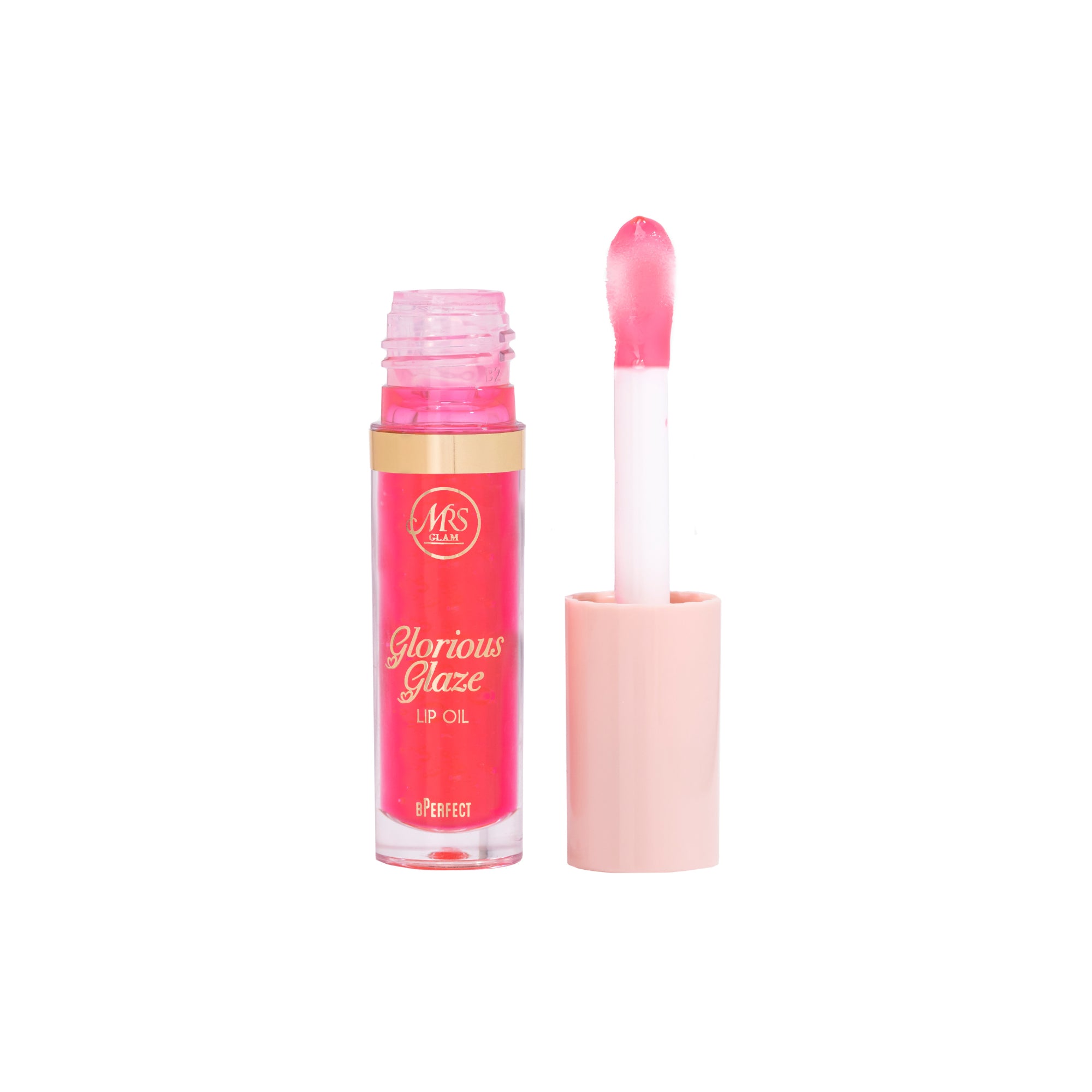 Be Perfect Mrs Glam Glorious Glaze huile lèvres Raspberry Zest 3,5 ml