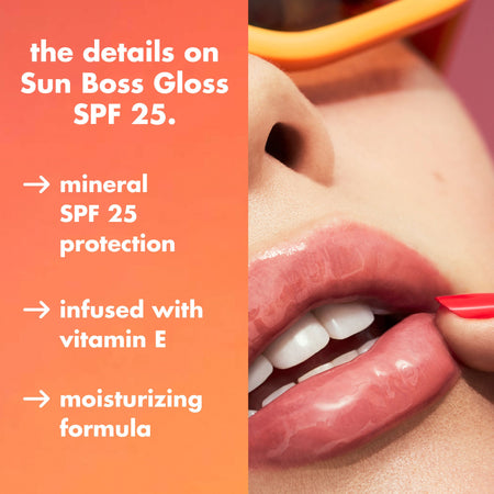 E.L.F Sun Boss Gloss SPF 25 gloss lèvres teinté haute brillance