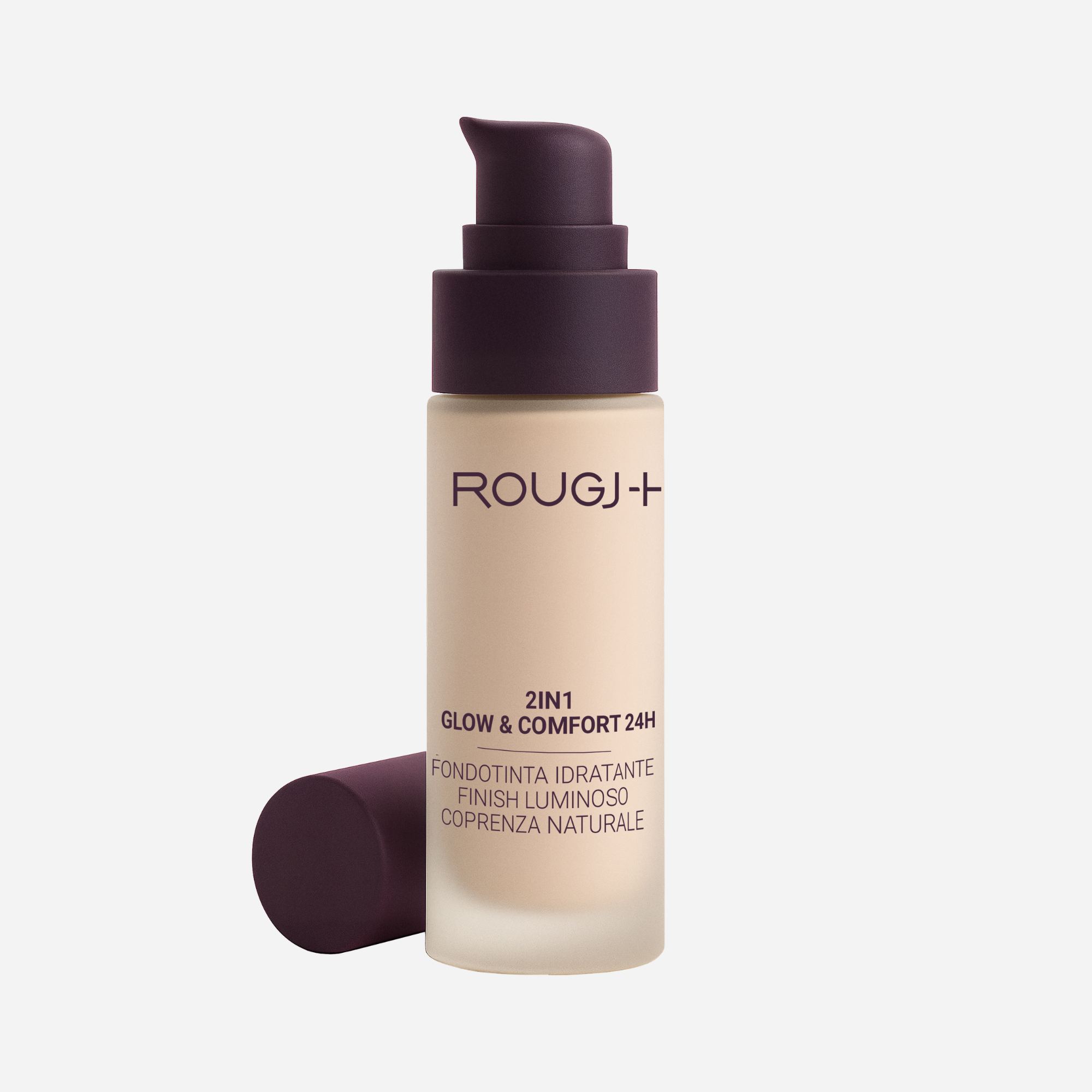 Étoile By Rougj 2en1 Comfort & Glow 24H Fond de Teint 02 Light Beige 30 ml