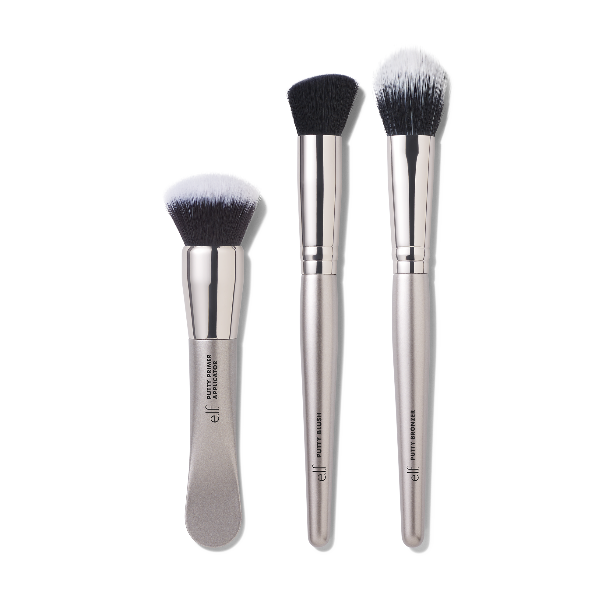 E.L.F. Putty Tools Trio Set 3 Pinceaux Teint