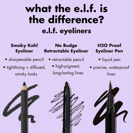 E.L.F. Eyes Smoky Kohl Eyeliner Crayon Noir Fumé