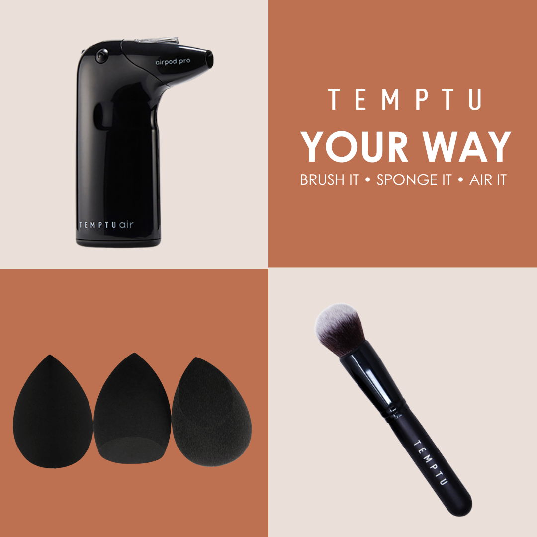 TEMPTU S/B Foundation Starter Set fond de teint airbrush 12 teintes silicone