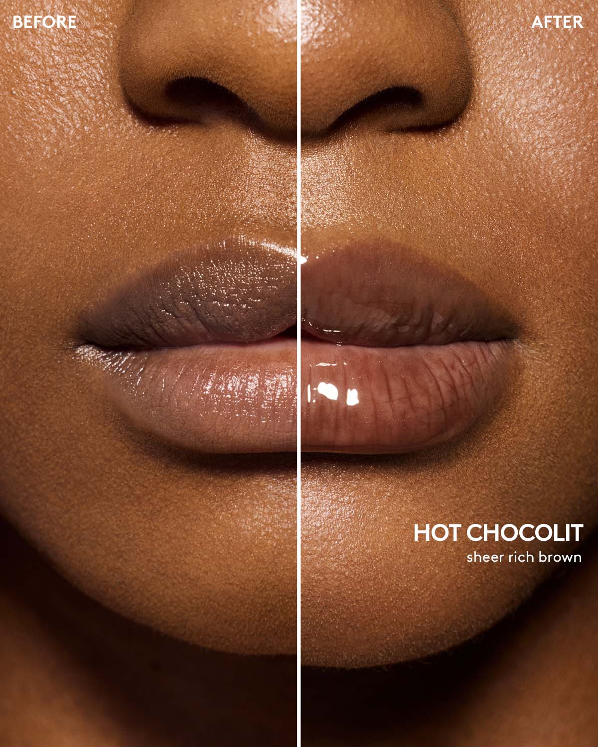 Fenty Beauty Gloss Bomb Heat Luminizer Gloss Hot Chocolit 9 mL repulpant