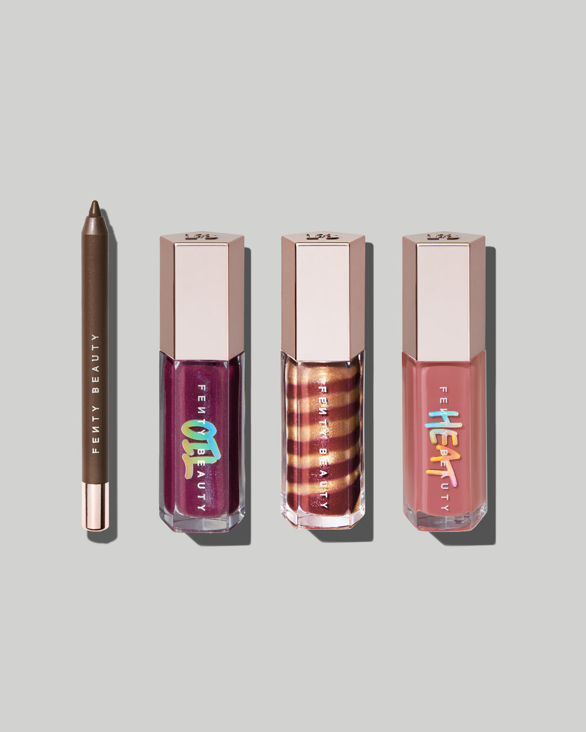 Fenty Beauty Glossy Posse IX coffret lèvres 4 pièces fini brillant