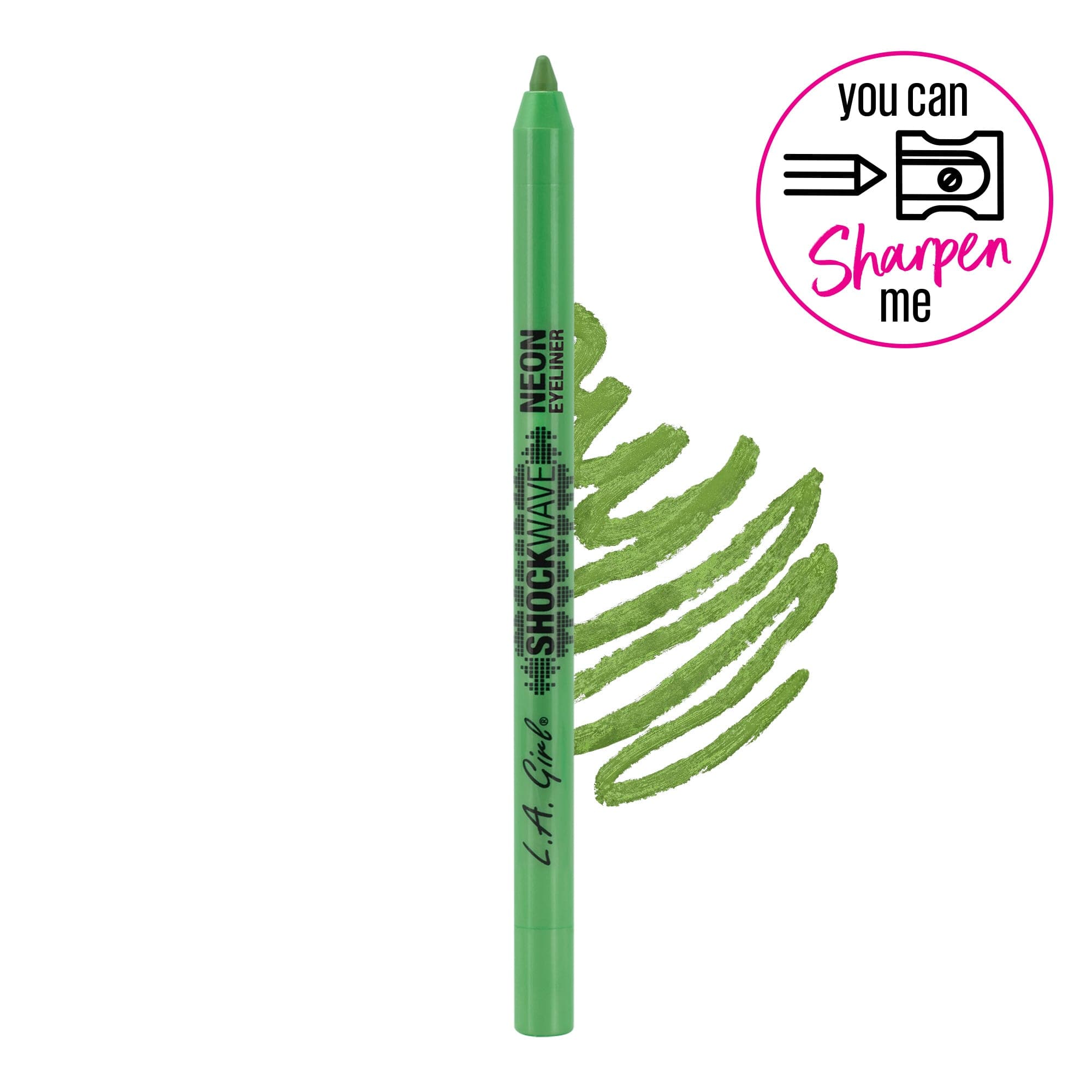 L.A. Girl Shockwave Crayon Eyeliner GP735 Electric tenue 16h