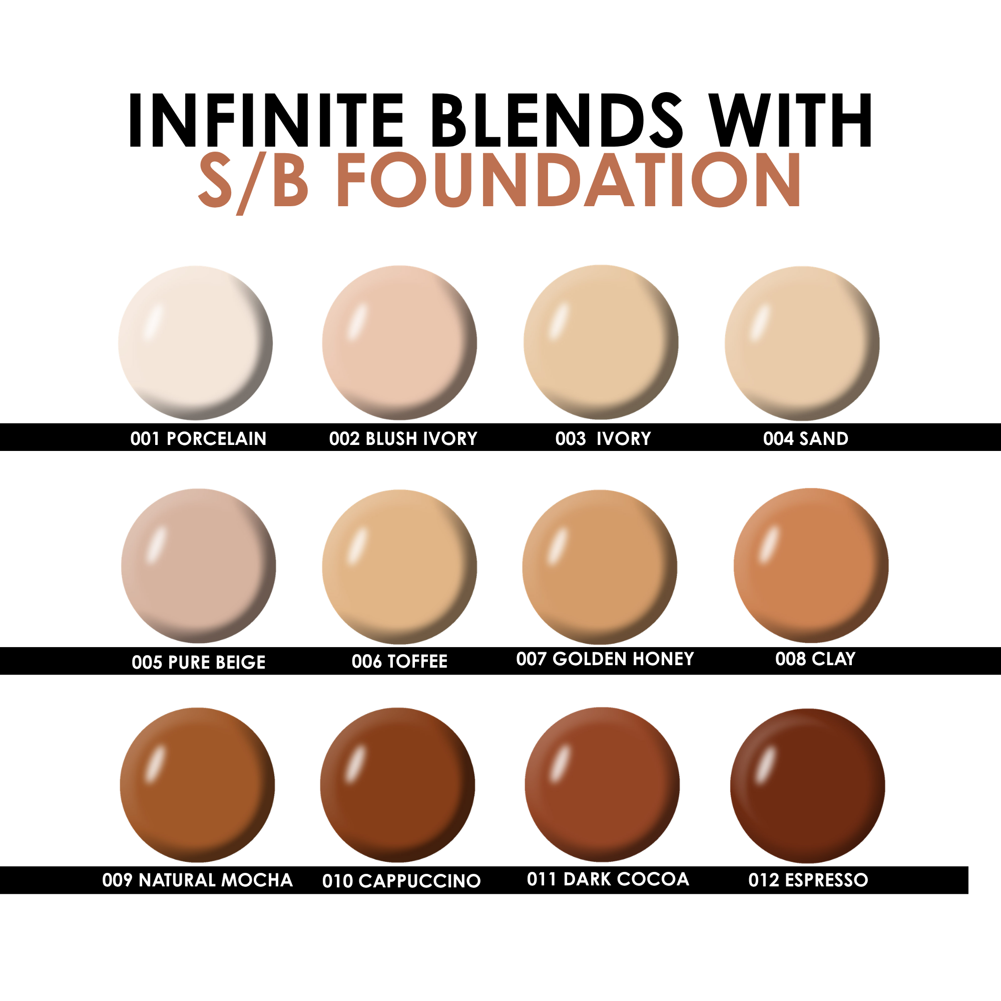 TEMPTU S/B Complete Foundation Set fond de teint airbrush 12 teintes lumineux