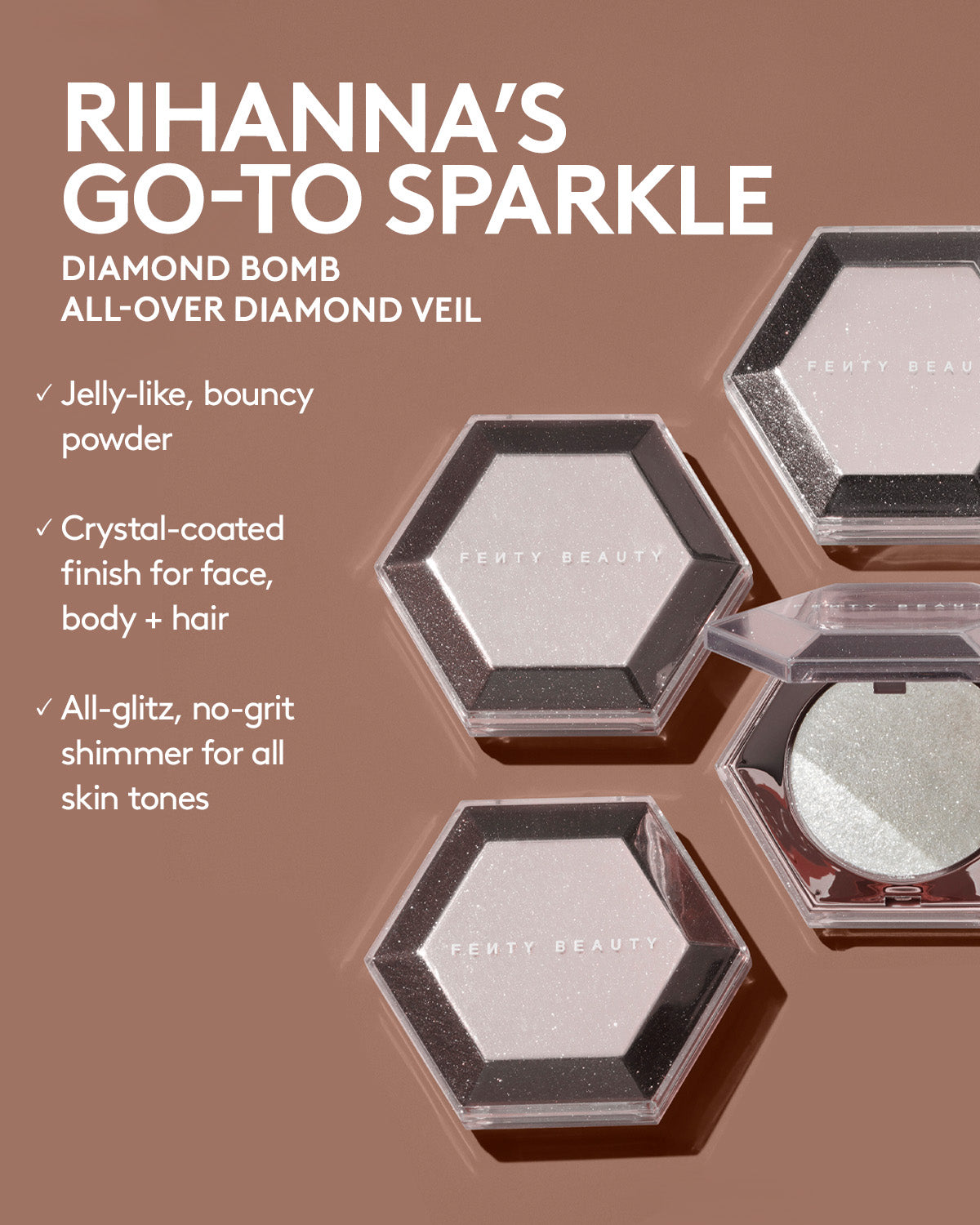 Fenty Beauty Blushin' In Diamonds Duo blush liquide highlighter