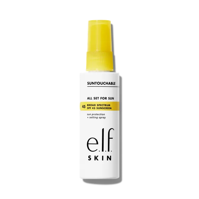 e.l.f. Suntouchable spray fixateur solaire SPF 45