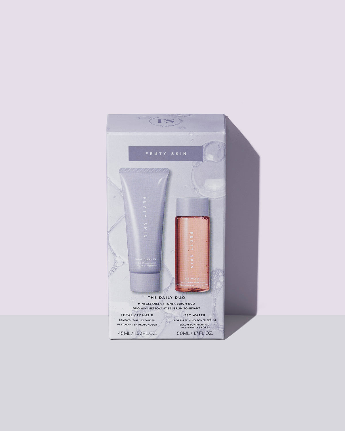 Fenty Beauty The Daily Duo Coffret Nettoyant + Toner minis