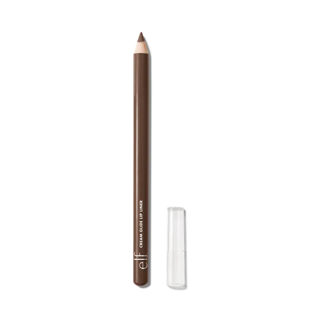 e.l.f. Lips Cream Glide Lip Liner crayon lèvres prune semi-mat